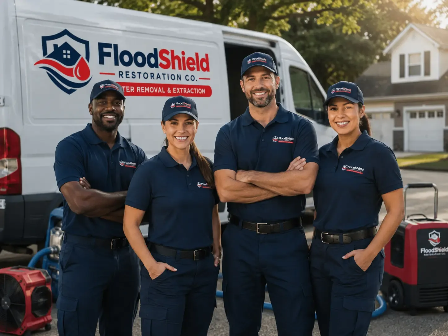 Flood Damage Restoration company in South Dos Palos, CA